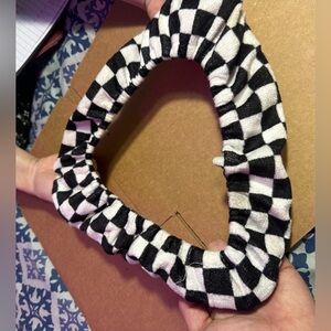 Checkered Steering Wheel Cover